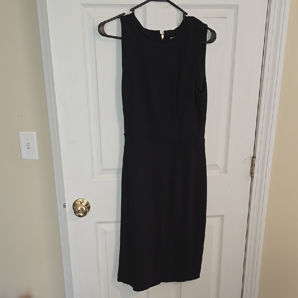 LOFT Black Sheath Dress